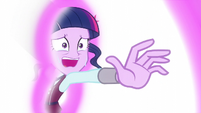 Sci-Twi reaching her hand out while being engulfed EG3