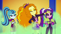 Adagio Dazzle dropping the mic EGSBP