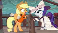 Applejack "the only way to find Plunder Cove" S6E22