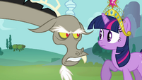 Discord hears every word Celestia says S03E10