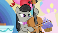 Octavia substituting in Pinkie Pie's class S9E20