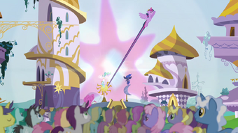 el castillo de twilight sparkle