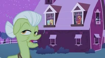 Cooky Granny Smith seems bothered by reiterations.