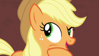 Applejack remembering Coco Pommel S5E16