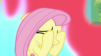 Fluttershy covering her eyes S8E23