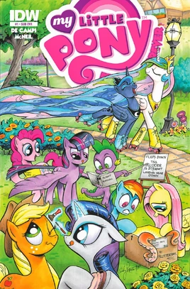 Friends Forever issue 1 sub cover
