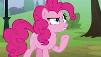 Pinkie "who takes so long to say goodbye?" S8E3
