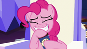 Pinkie Pie with a very excited grin S9E14