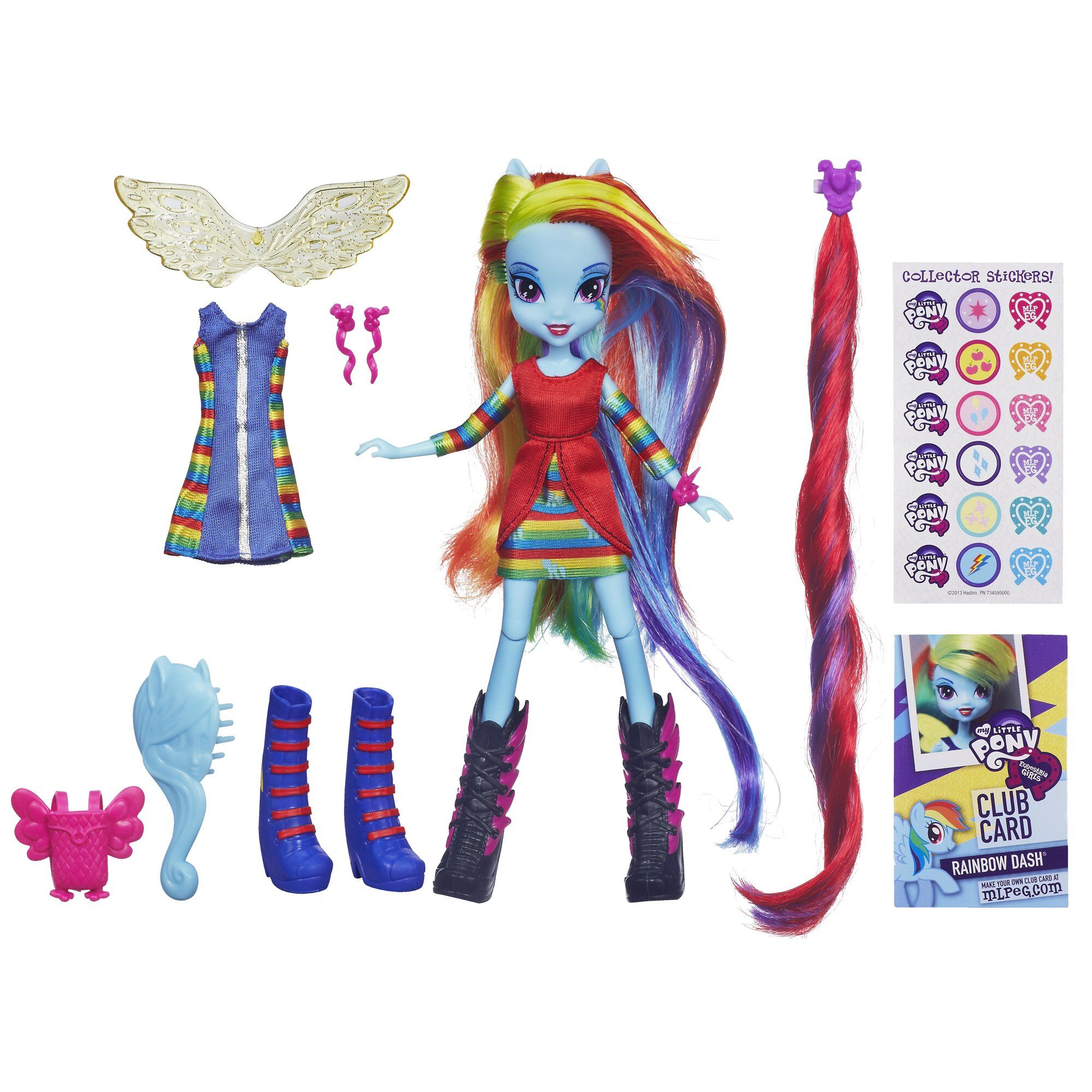 Rainbow dash equestria girl doll new arrivals