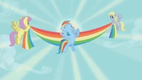 Rainbow Dash wins Iron Pony competition S1E13