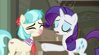 Rarity "overflowing plate of responsibilities" S6E9