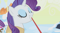 Rarity putting finishing touches on first nest S1E11