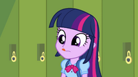 Twilight licking her lips EG