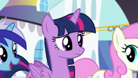 Twilight listens to Minuette "Kinda like you used to be, huh?" S5E12