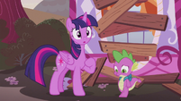 Twilight remembering something S5E25