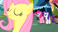 Fluttershy prepares to try again S02E19