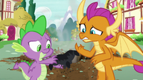 Smolder's pillow reduced to ashes S8E24