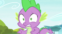 Spike incredibly nervous S4E23