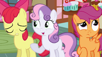 Sweetie Belle who knows S2E17