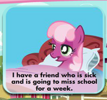 Cheerilee in the game Adventures in Ponyville.