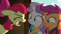 Apple Bloom shouts "nothing!" S6E4