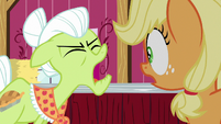 Granny Smith shouting --you're too late-- S6E23