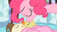 Pinkie Pie Kissing Pumpkin cake.