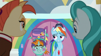 Rainbow Dash rolling her eyes S9E15