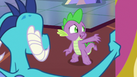 Spike "it's all clean in here!" S7E15