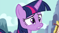 Twilight just as surprised as her friends S4E25