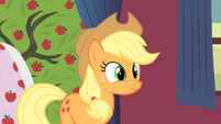 Applejack talks to Rarity about the tree S1E21