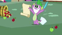 When it comes to Rarity, Spike gets a little too Happy.