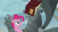 Pinkie "It's sad what happened to your town, King" S5E8
