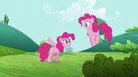 Pinkie Pie tells clone what to do S3E3