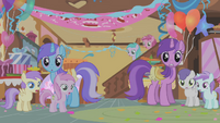 Ponies look aghast S1E12
