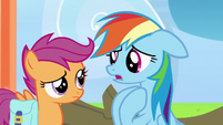 Rainbow Dash "cheer me on even when I lost!" S7E7