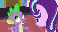 Spike "you totally deserve it!" S7E1