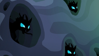 Changelings coming out of their burrows S6E26