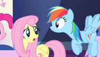 Fluttershy "Maybe I'll stay here with Spike" S5E1