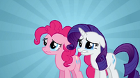 Pinkie Pie and Rarity crying S2E19