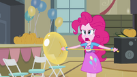 Pinkie Pie hearing about Fluttershy EG