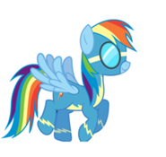 Rainbow dash tipo wonderbolt