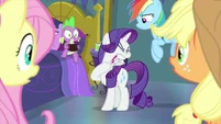 Rarity trying to pull wheels off her hoof MLPS2.png (656 KB)