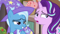 Stop it, Trixie! You're embarrassing Starlight!
