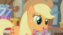 Applejack talking to Apple Bloom S1E12