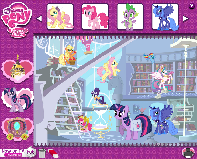 My little store pony magic castle