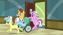 Nurse wheelchair S02E16