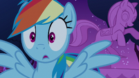 Rainbow Dash hears a noise nearby S6E15