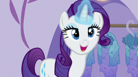 Rarity "I am so pleased to present" S5E14