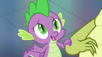 Spike -is there anything you always- S8E24